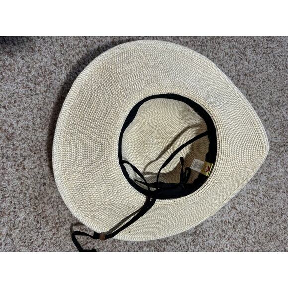 NWT - Grasslands Sun Hat, Packable, Large brim, Solar Escape, with strap, UPF 50 - Picture 5 of 7